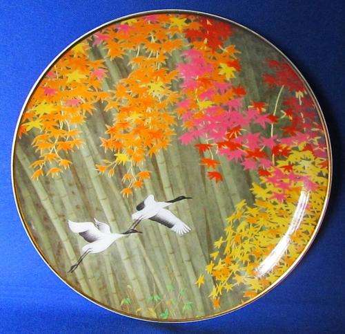 Nitto "The Four Seasons Of Japan" Display Plate - Autumn - Signature Edition