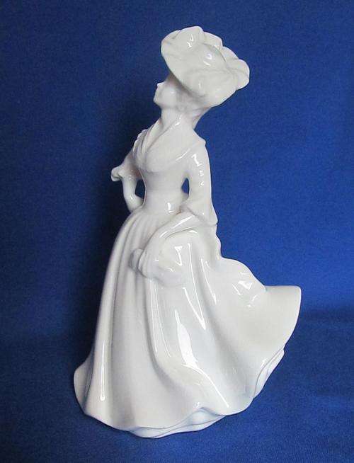 Pure White "Pretty Lady" Figurine