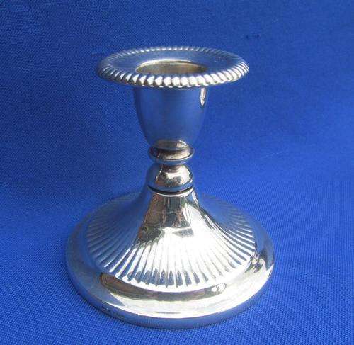 Ianthe Chromium Plated Candle Holder