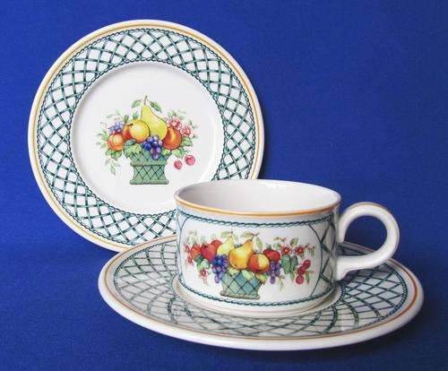 Villeroy & Boch "Basket" Trio