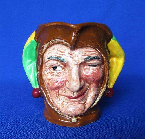 Royal Doulton "Jester" Character Jug - Old Green "A" Mark