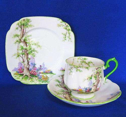 Royal Albert "Greenwood Tree" Trio