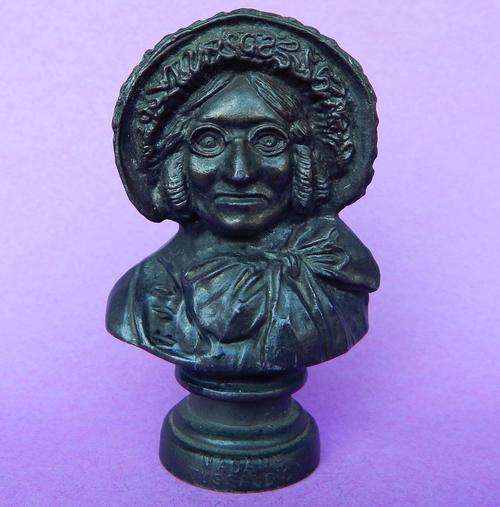Rare Britains Ltd Lead Cast 1930's Madame Tussauds Bust