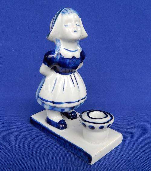 Delft Blue Holland Hand Painted Candle Holder