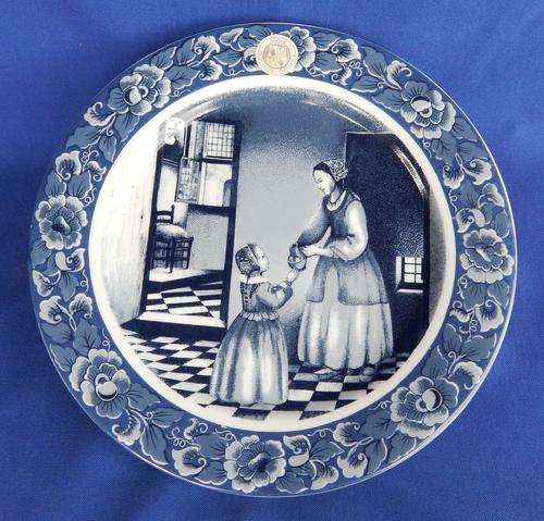 Oude Molen Fabriek B.V Special Limited Edition Blue Delft Collectors Plate - 26.5 cm