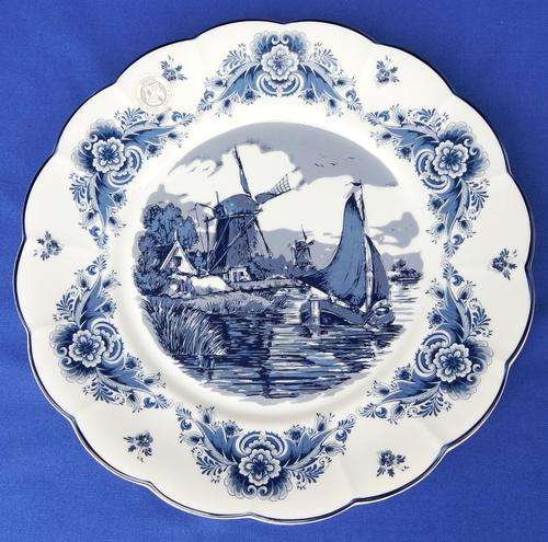 Oude Molen Fabriek B.V Blue Delft DisplayPlate/Platter - 31 cm