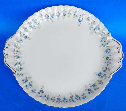Royal Albert  " Memory Lane " Cake Plate - Made In England