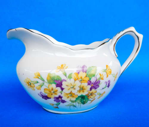 Royal Albert  " Primulas "  Milk Jug - Made In England