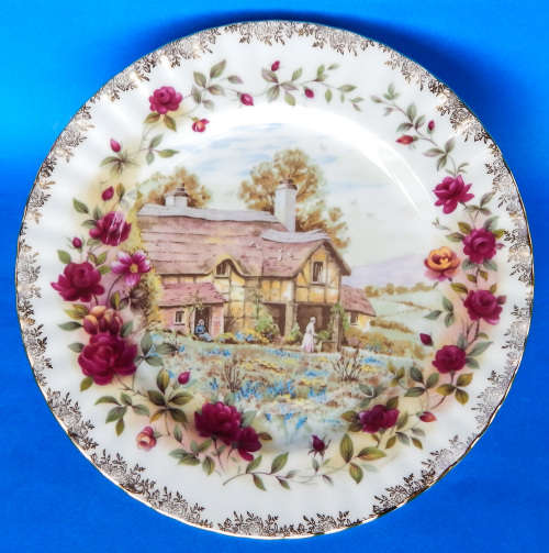 Royal Albert "Four Seasons Spring" Collector's Display/Rack Plate - Original Artwork By F.F. Errill