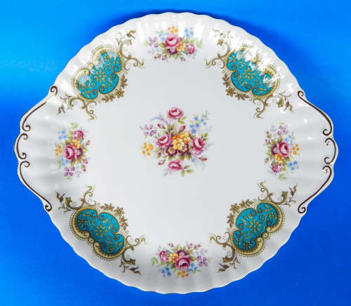 Royal Albert " Berkeley" Cake Plate - Made In England