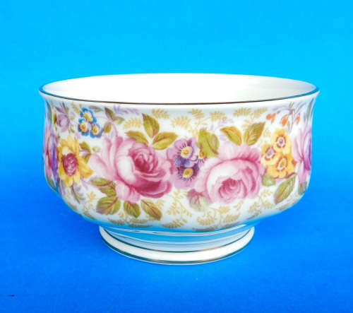 Royal Albert " Serena " Sugar Bowl - Made In England