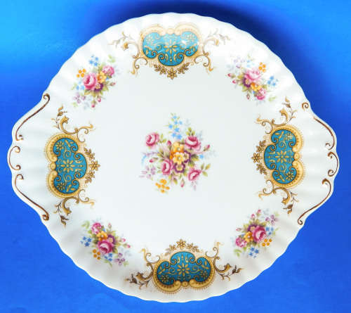 Royal Albert " Berkeley" Cake Plate - Made In England