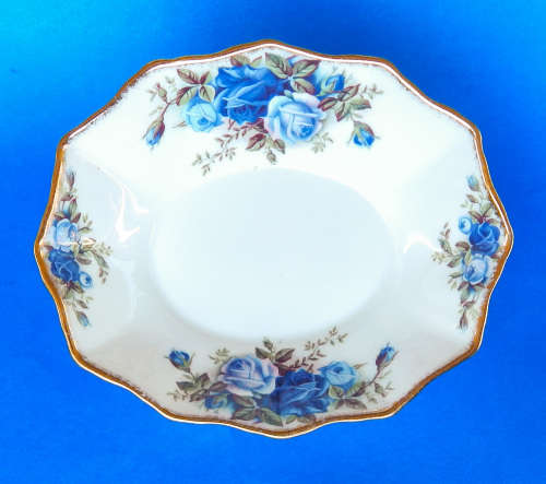 Royal Albert " Moonlight Rose " Sweet Dish - Made In England