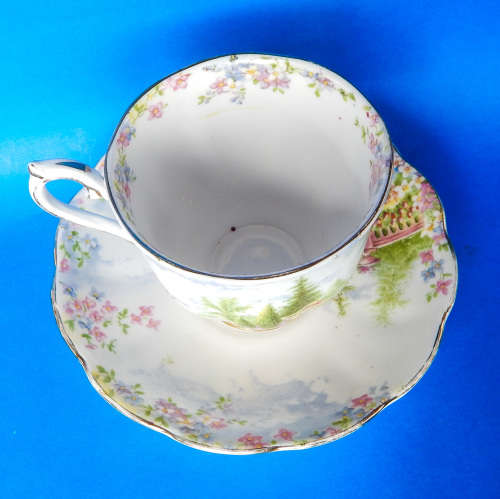 Royal Albert " Kentish Rockery "  Duo - Made In England