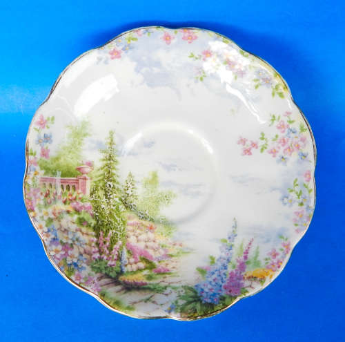 Royal Albert " Kentish Rockery "  Duo - Made In England