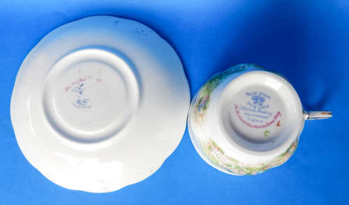 Royal Albert " Kentish Rockery "  Duo - Made In England
