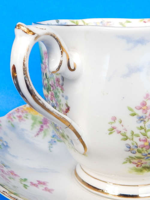 Royal Albert " Kentish Rockery "  Duo - Made In England