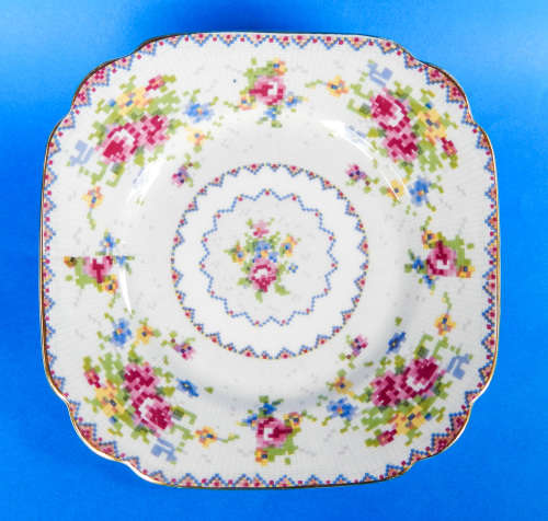 Royal Albert  " Petit Point "  Trio - Made In England