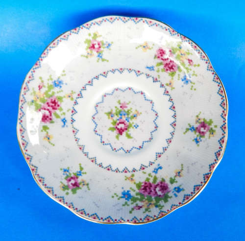 Royal Albert  " Petit Point "  Trio - Made In England