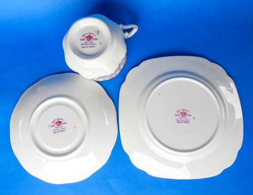 Royal Albert  " Petit Point "  Trio - Made In England