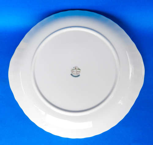 Royal Albert  " Brigadoon (Scottish Thistle) " Cake Plate - Made In England