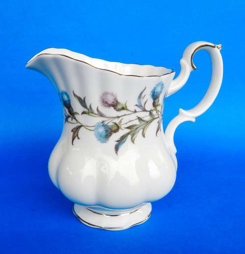 Royal Albert  " Brigadoon (Scottish Thistle) " Milk Jug - Made In England