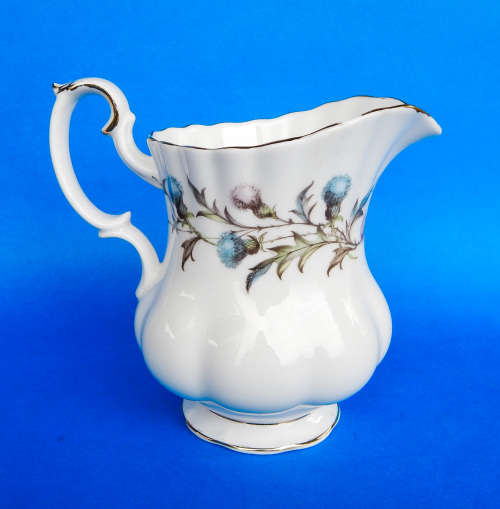 Royal Albert  " Brigadoon (Scottish Thistle) " Milk Jug - Made In England