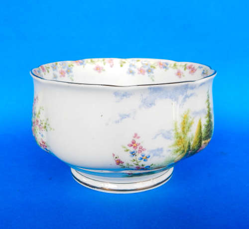 Royal Albert  " Kentish Rockery " Sugar Bowl - Made In England
