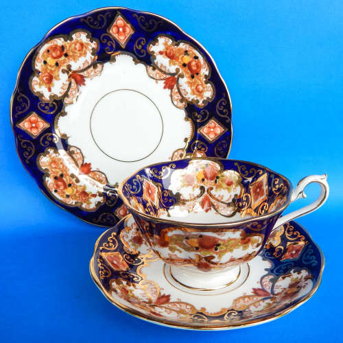 Royal Albert  " Heirloom "  Trio - AVON Shape - Made In England