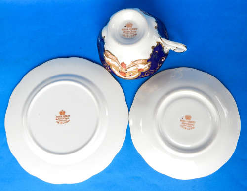 Royal Albert  " Heirloom "  Trio - AVON Shape - Made In England