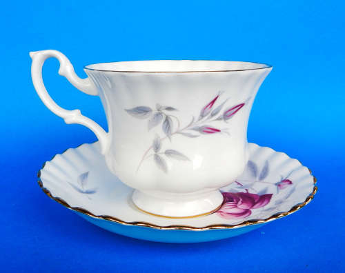 Royal Albert Un-Named " Rose " Pattern #371 Trio - Made In England