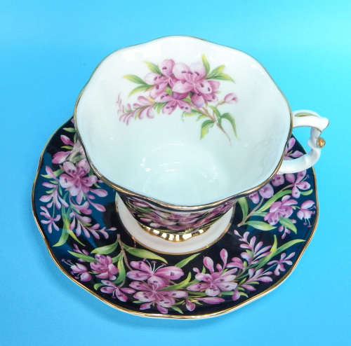 Royal Albert Provincial Flowers Series Duo - Fireweed - Made In England