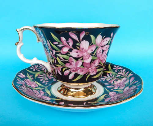 Royal Albert Provincial Flowers Series Duo - Fireweed - Made In England
