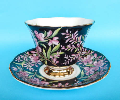 Royal Albert Provincial Flowers Series Duo - Fireweed - Made In England