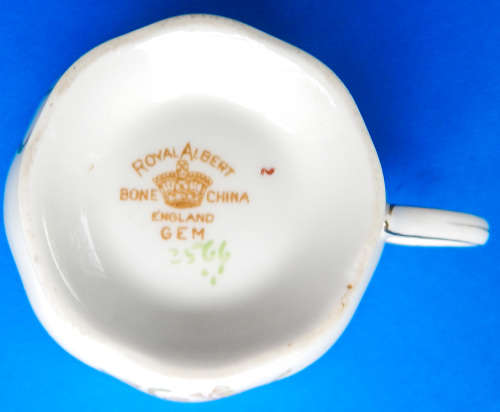 Royal Albert " GEM " Trio - Made In England