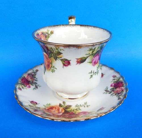 Royal Albert "Old Country Roses" Coffee Duo - Made In England