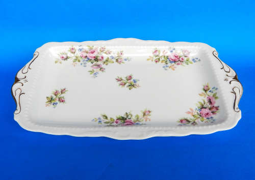 Royal Albert  " Moss Rose " Sandwich Tray