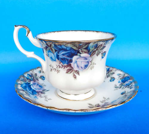 Royal Albert " Moonlight Rose " Trio - Made In England