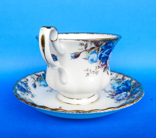 Royal Albert " Moonlight Rose " Trio - Made In England