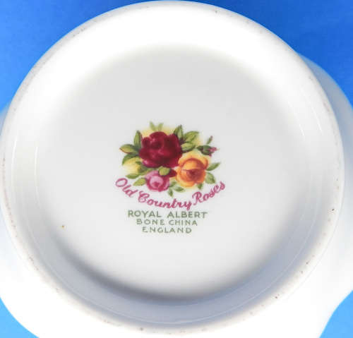 Royal Albert "Old Country Roses" Lidded Preserve Jar - Original 1962 Backstamp - Made In England