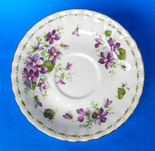Royal Albert Flower Of The Month Duo - February - Violets - Made In England