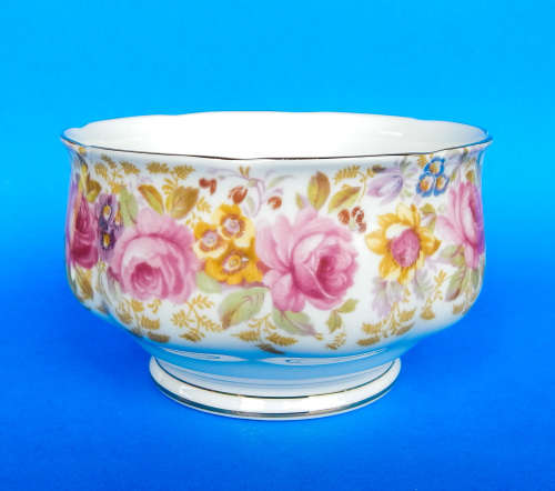 Royal Albert " Serena " Sugar Bowl - Made In England