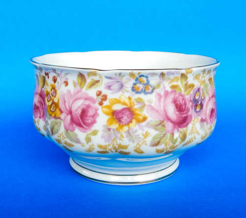 Royal Albert " Serena " Sugar Bowl - Made In England