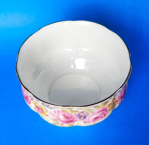Royal Albert " Serena " Sugar Bowl - Made In England