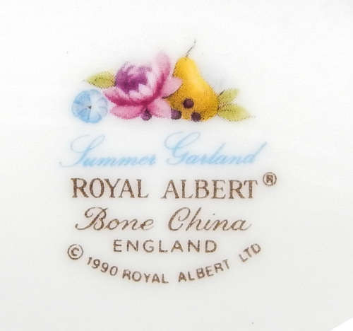 Royal Albert  " Summer Garland "  Milk Jug - Made In England