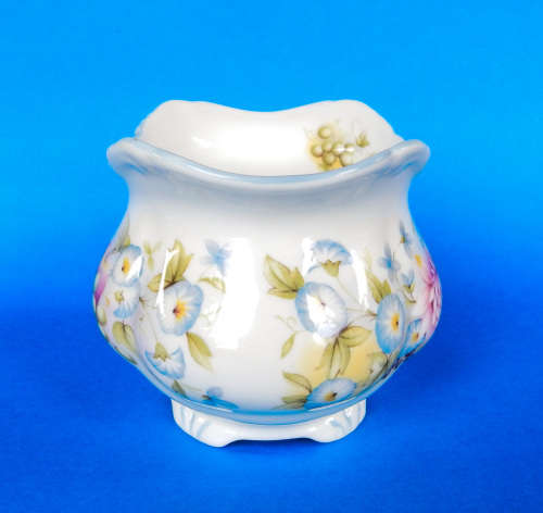 Royal Albert  " Summer Garland "  Oval Sugar Bowl - Made In England