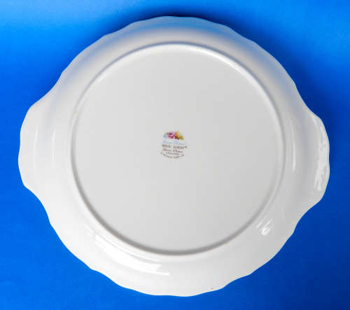 Royal Albert  " Summer Garland "  Cake Plate - Made In England