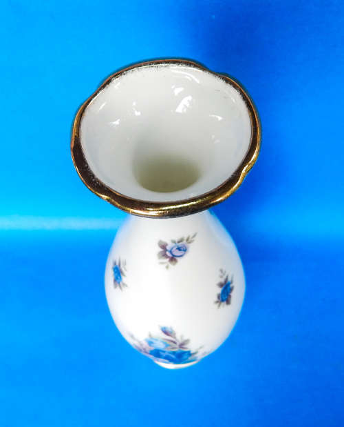 Royal Albert " Moonlight Rose " Bud Vase - Made In England