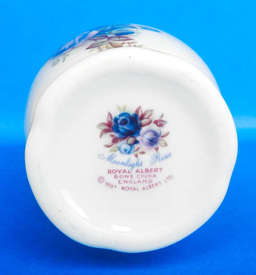 Royal Albert " Moonlight Rose " Bud Vase - Made In England