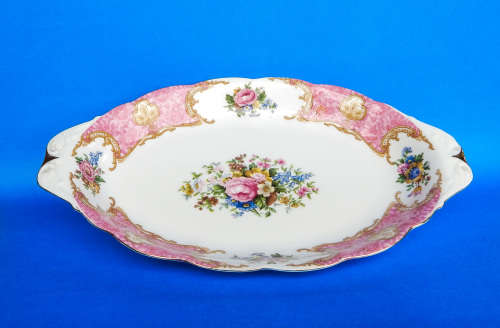 Royal Albert " Lady Carlyle " Regal Tray/Oval Dish - 26 cm - Made In England